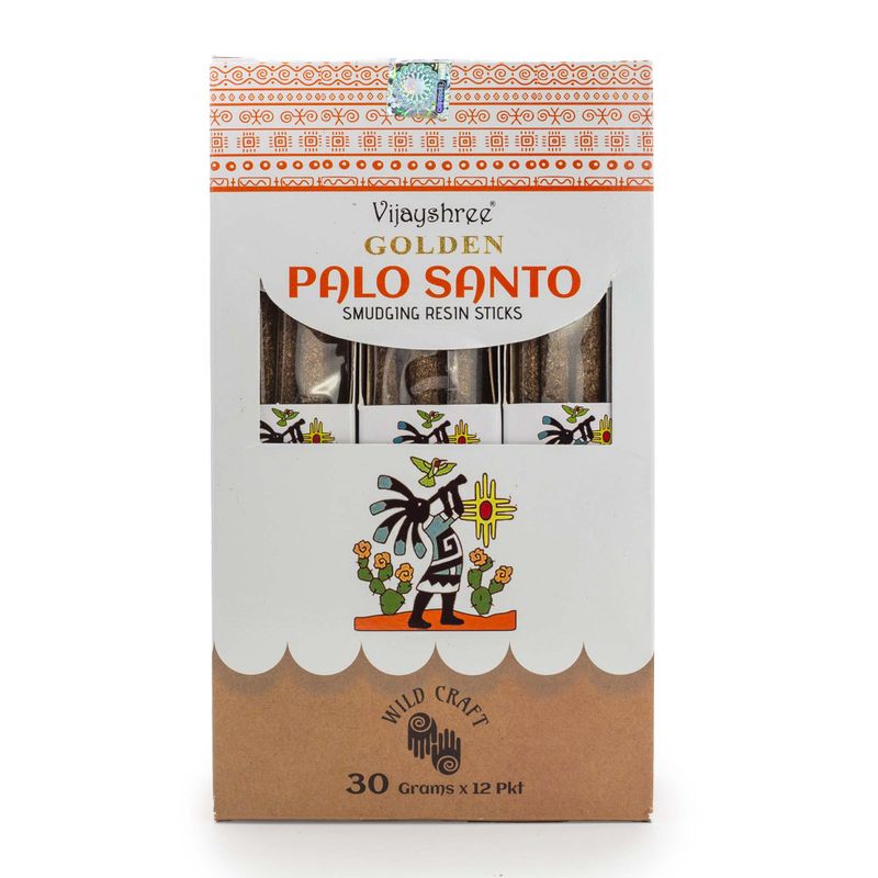 Bâtons de Résine Golden Palo Santo – 30 g