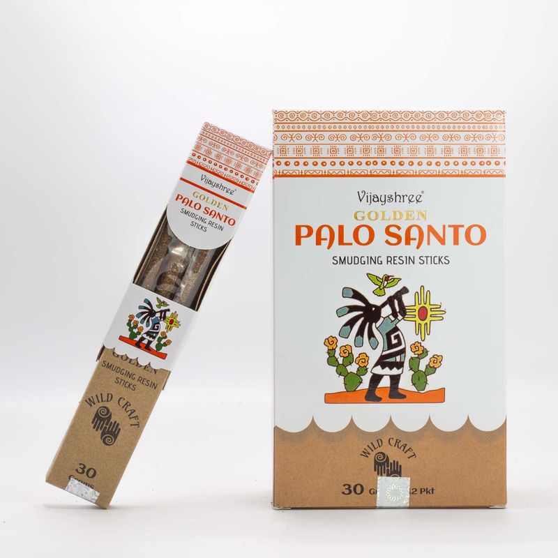 Bâtons de Résine Golden Palo Santo – 30 g