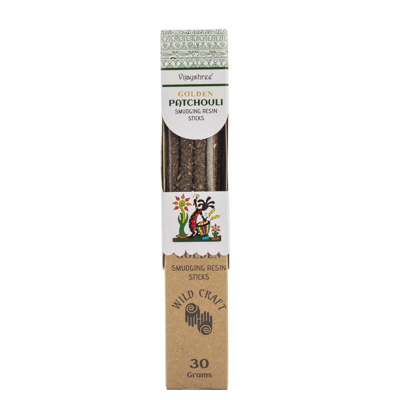 Bâtons de Résine Golden Patchouli – 30 g