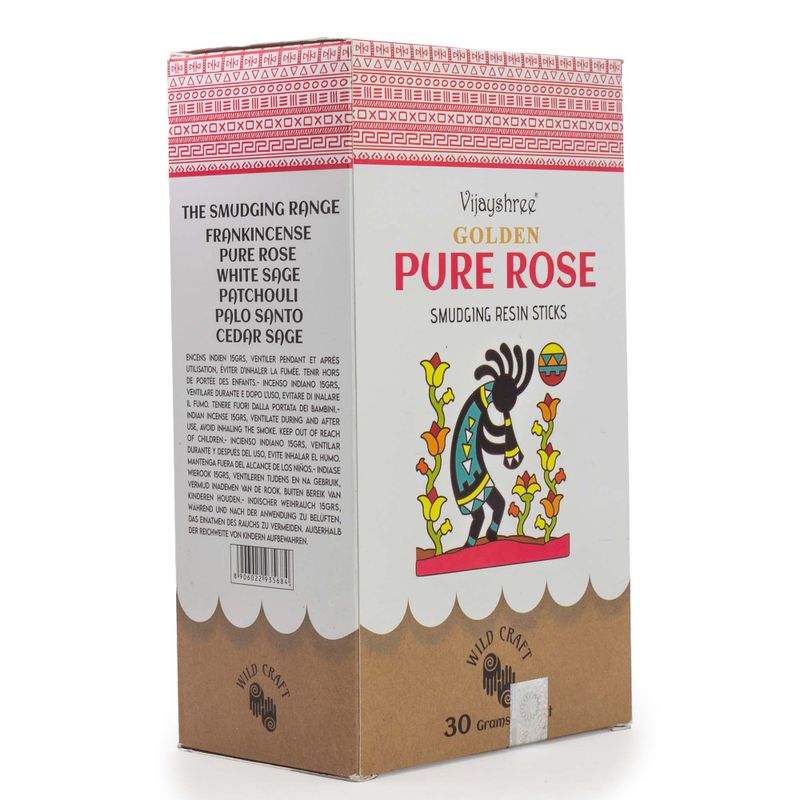 Bâtons de Résine Golden Rose Pure – 30 g