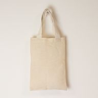 Mini Sac Tote Bag Basique Iconic - non imprimé - (25 x 20 cm) - naturel 4 oz