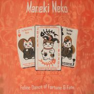 Mini Sac Cabas Cadeau Basique Iconic - Maneki Neko (4 designs assortis) - (25 x 20 cm) - Naturel 4 oz