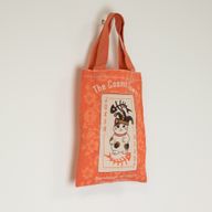 Mini Sac Cabas Cadeau Basique Iconic - Maneki Neko (4 designs assortis) - (25 x 20 cm) - Naturel 4 oz
