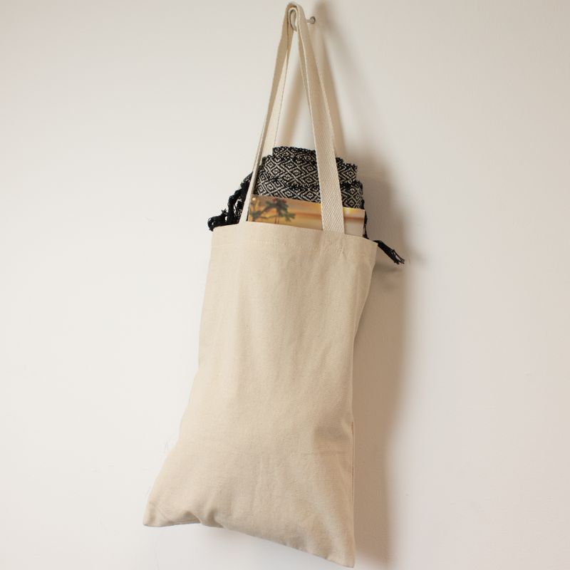 Sac Cabas Toni Iconic- Non imprimé (41x31 cm) - Naturel 10 oz