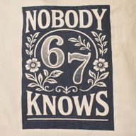 Sac Tote Bag Toni Iconic - Nobody Knows 67 (42x30 cm) - naturel 10 oz