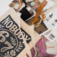 Sac Tote Bag Toni Iconic - Nobody Knows 67 (42x30 cm) - naturel 10 oz