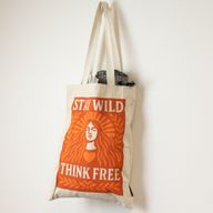 Sac Cabas Iconic Toni - Restez sauvage (41x31 cm) - Naturel 10 oz
