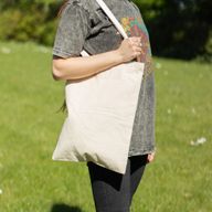 Sac Cabas Toni Iconic- Non imprimé (41x31 cm) - Naturel 10 oz