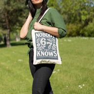 Sac Tote Bag Toni Iconic - Nobody Knows 67 (42x30 cm) - naturel 10 oz
