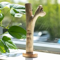 Sculpture en Bois Artisanale - Greenman
