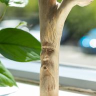 Sculpture en Bois Artisanale - Greenman