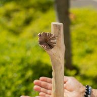 Sculpture en Bois Artisanale - Greenman