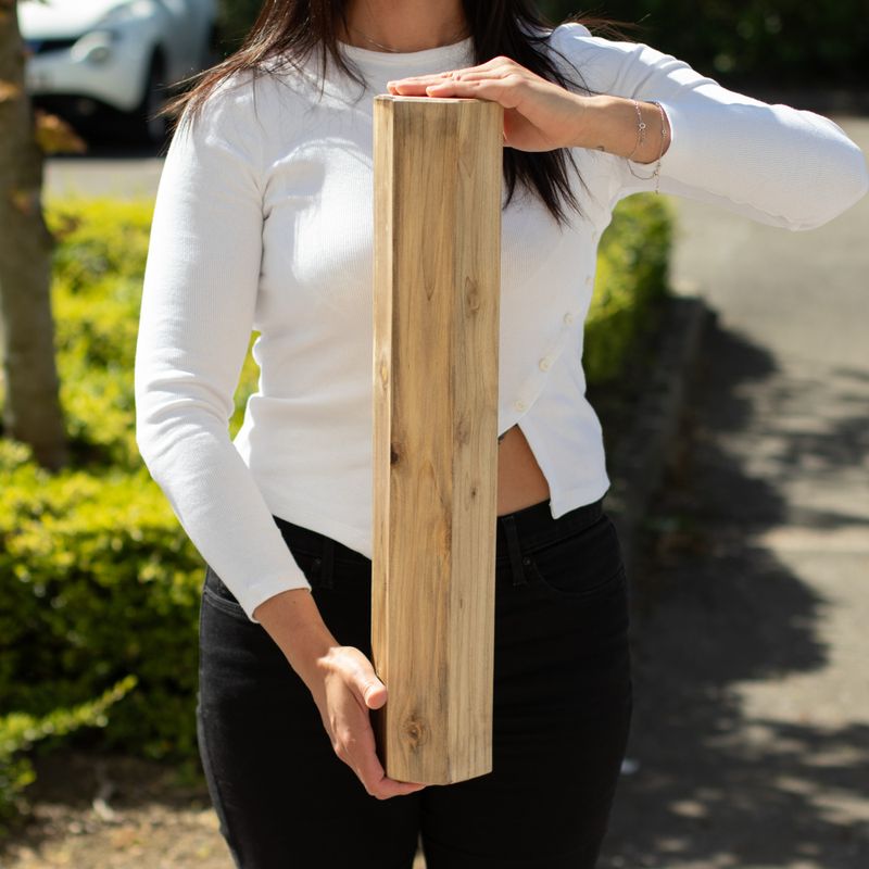 Bâton de Pluie en Bois Manglid Guérisseur - 60 cm