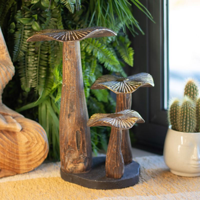 Art Champignon Doré – Naturel – Grand (32x25 cm)