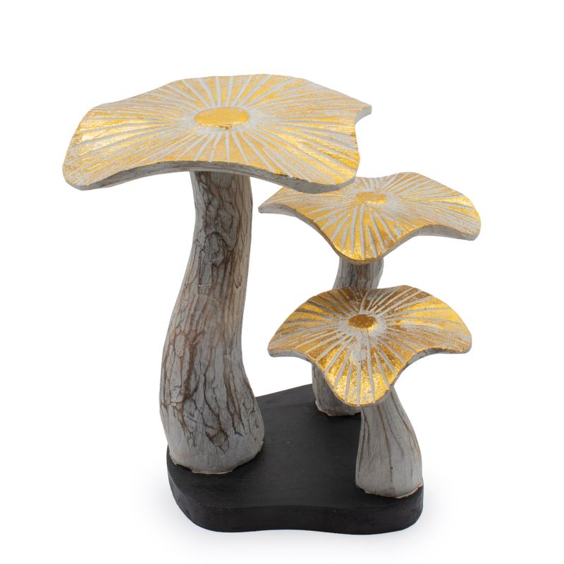Art Champignon Doré - Badigeon - Moyen (25x25 cm)