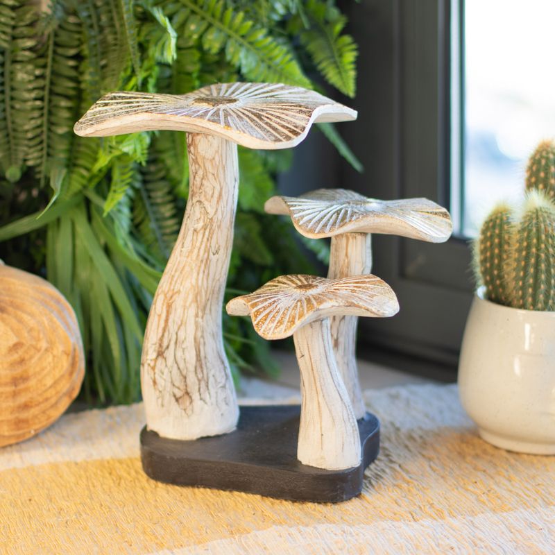 Art Champignon Doré - Badigeon - Moyen (25x25 cm)