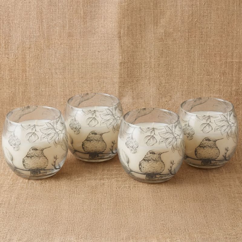 Attiré Par La Flamme – Bougies En Pot En Verre – Petit