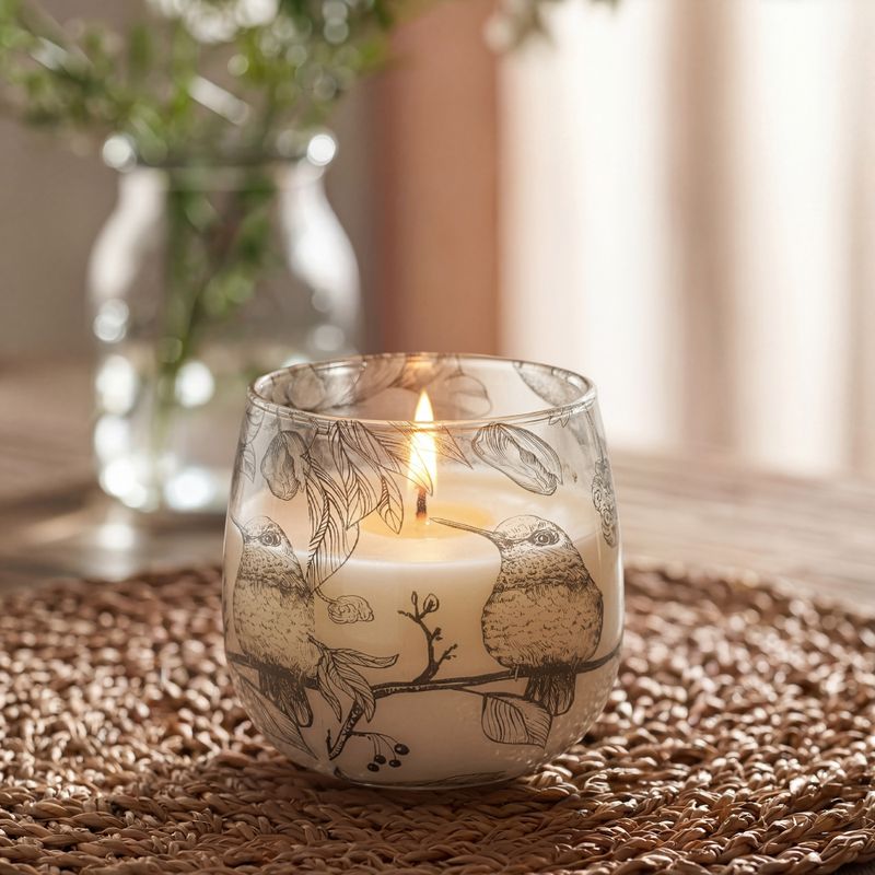 Attiré Par La Flamme – Bougies En Pot En Verre – Moyen