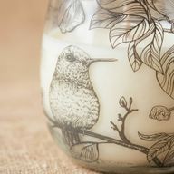 Attiré Par La Flamme – Bougies En Pot En Verre – Moyen