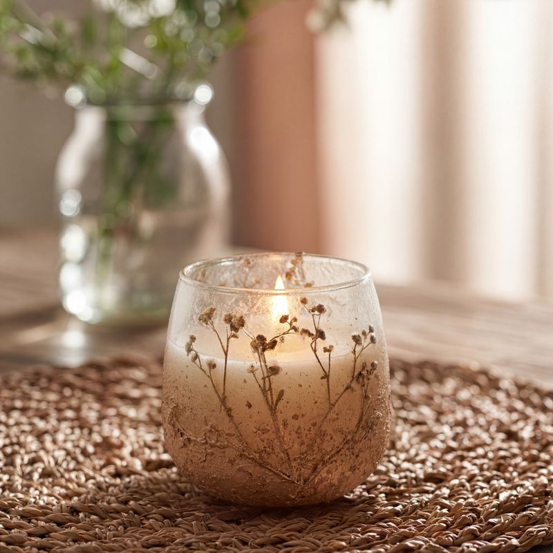 Bois De Lumière Sauvage – Bougies En Pot En Verre – Petit