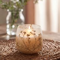 Bois De Lumière Sauvage – Bougies En Pot En Verre – Moyen