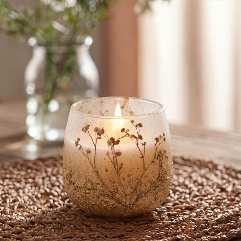 Bois De Lumière Sauvage – Bougies En Pot En Verre – Moyen