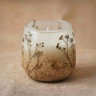 Bois De Lumière Sauvage – Bougies En Pot En Verre – Moyen