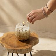 Bois De Lumière Sauvage – Bougies En Pot En Verre – Moyen