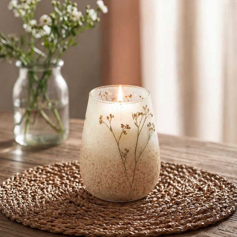 Bois De Lumière Sauvage – Bougies En Pot En Verre – Grand