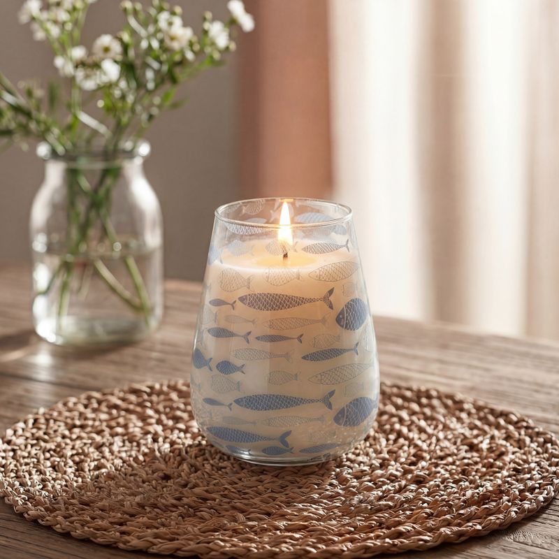 Bougies En Pot En Verre – Grand