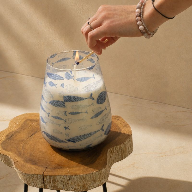Bougies En Pot En Verre – Grand