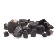 Spécimens Minéraux – Tourmaline en Bûche Massive 1,5 kg (env. 10 à 15 pièces)