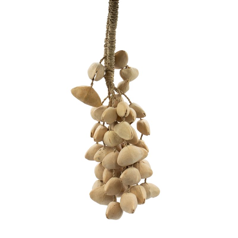Hochet Long en Coquilles Kenari (50 coquilles)