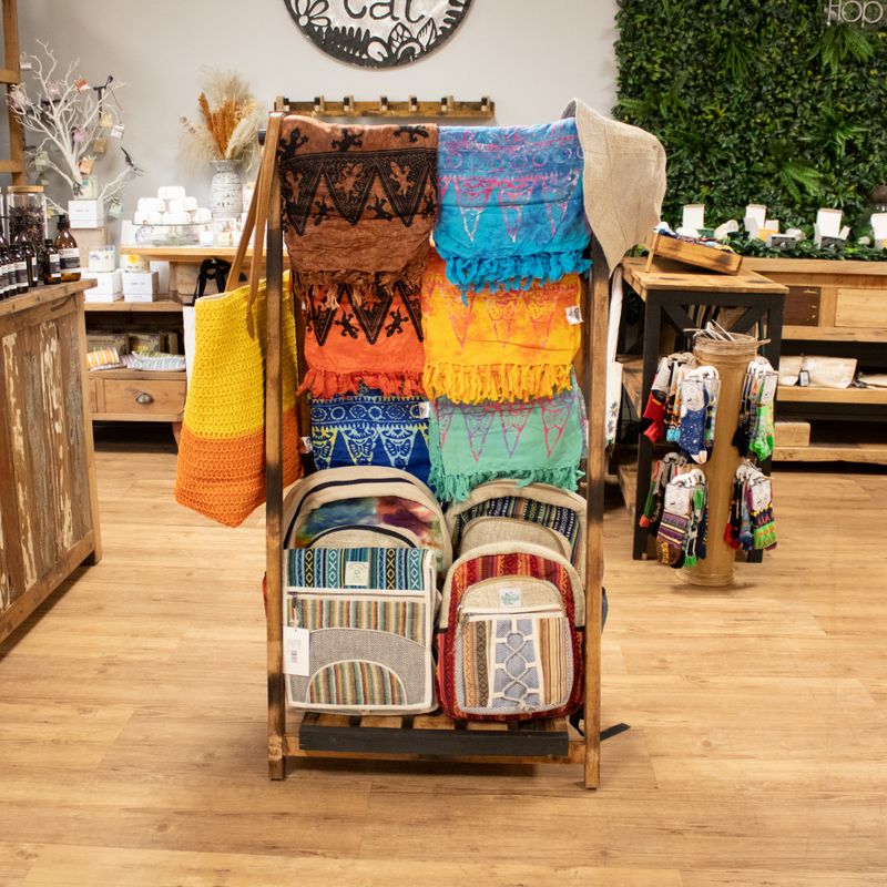 Étagère - Présentoir Textile Pliable (60x42x120cm)