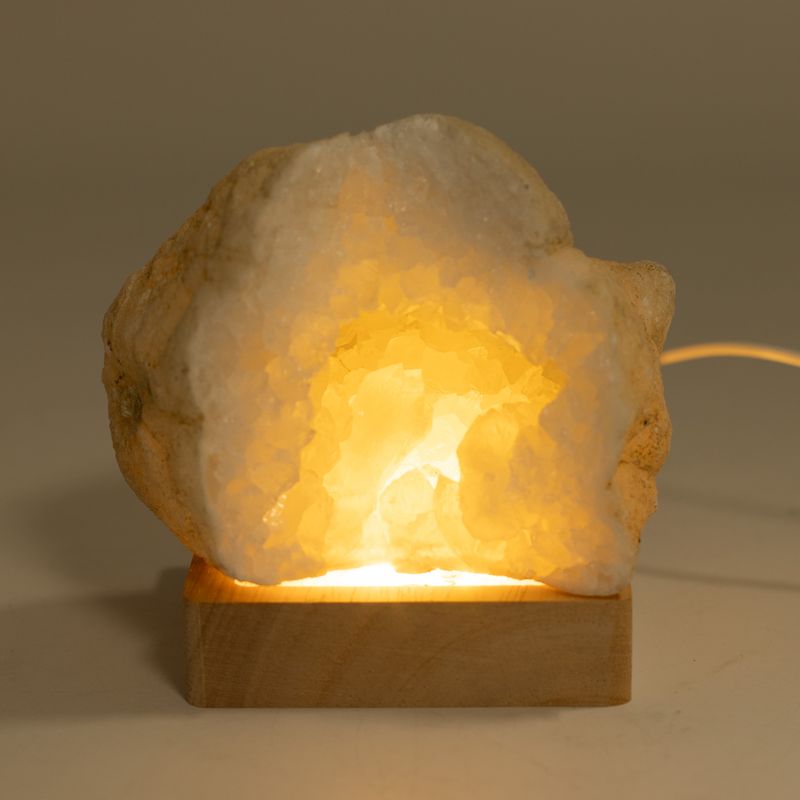 Socles LED Carrés en Bois 8 cm – USB – Blanc Froid/Chaud/Blanc Naturel