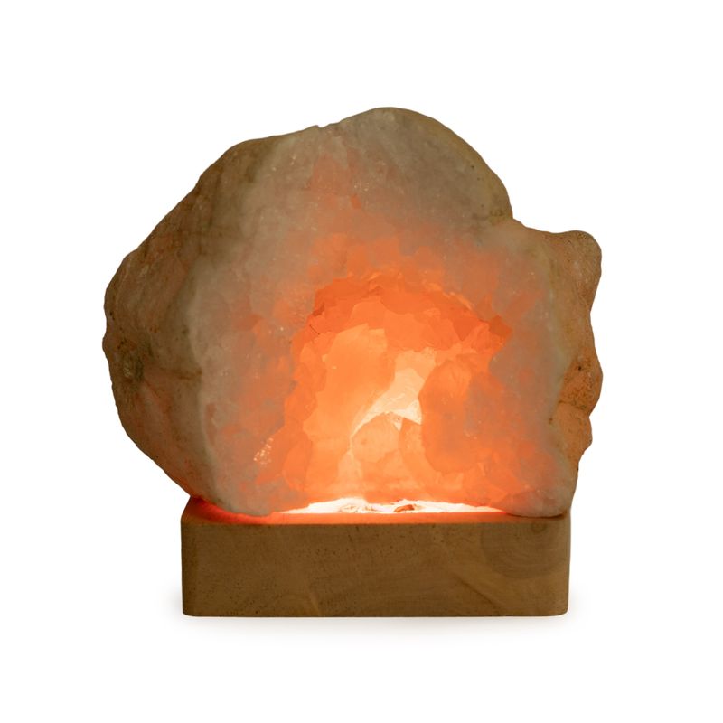 Socles LED Carrés en Bois 8 cm – USB – Multicolore