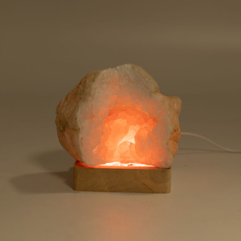 Socles LED Carrés en Bois 8 cm – USB – Multicolore