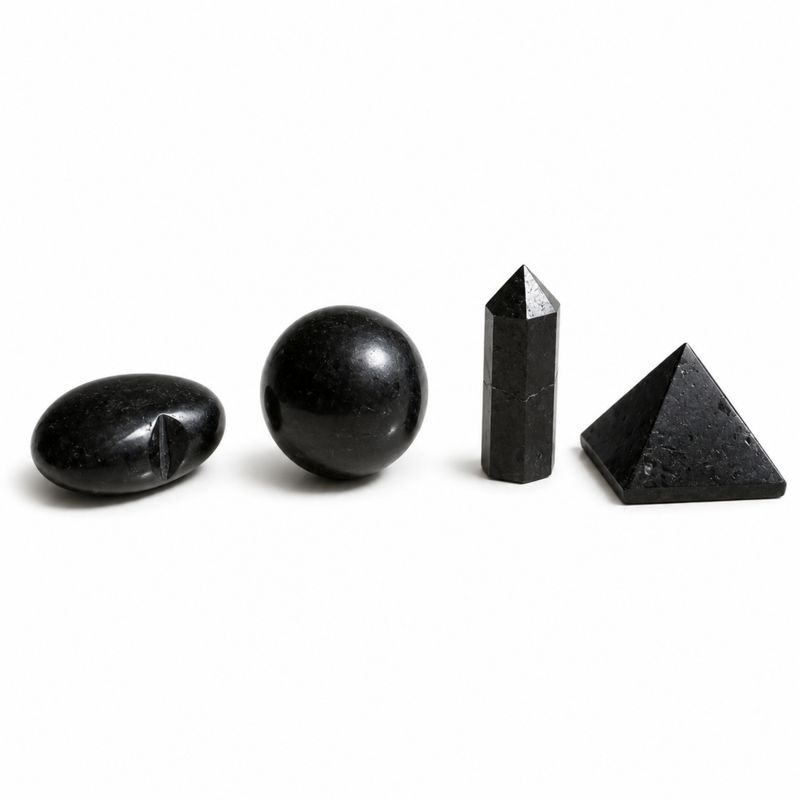 Assortiment de Pierres Naturelles Prête à la Vente - Tourmaline Noire