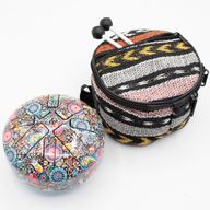 Petit Tambour à Langue en Acier Happy - Multicolore - 13x9 cm