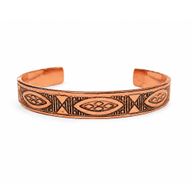 Bracelets en cuivre massif Collection Énergie Nomade Gravures (variées)
