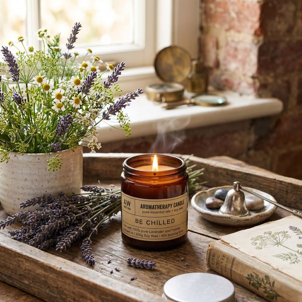 Bougies Soja Aromathérapie en Pot - 200g