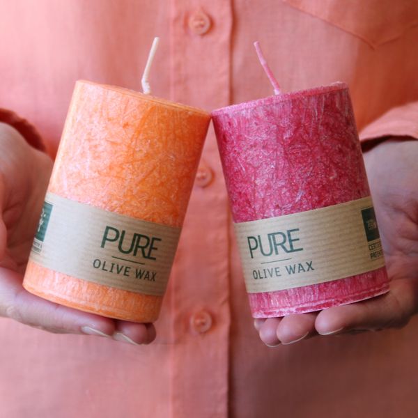 Bougies Pure Cire d'Olive