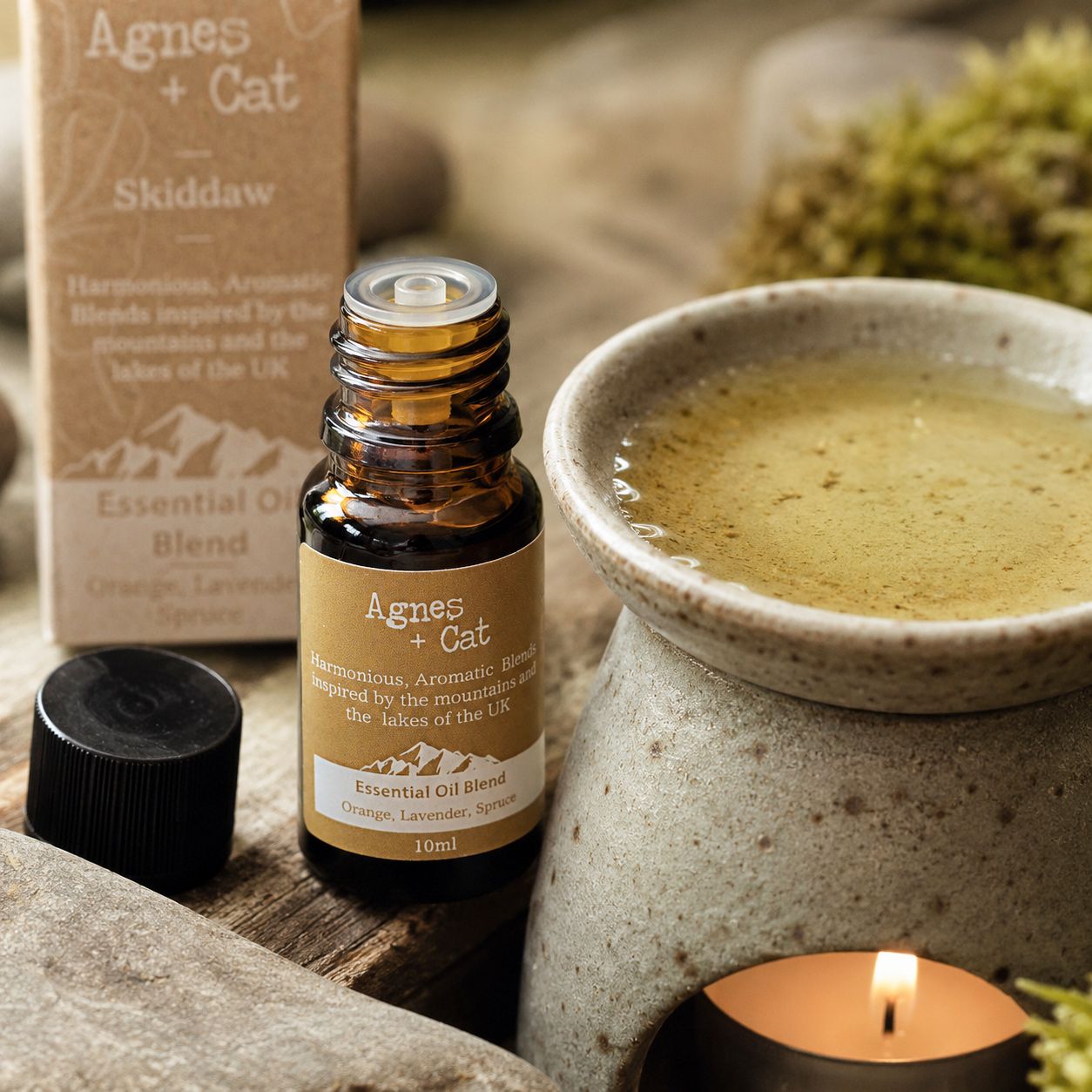Mélanges d'Huiles Essentielles Agnes et Cat
