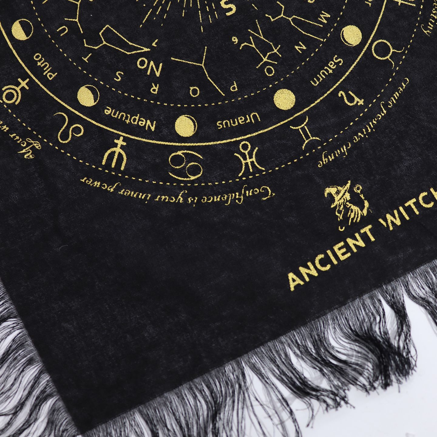 Tapis de Divination pour Pendule – Sorcière Ancienne