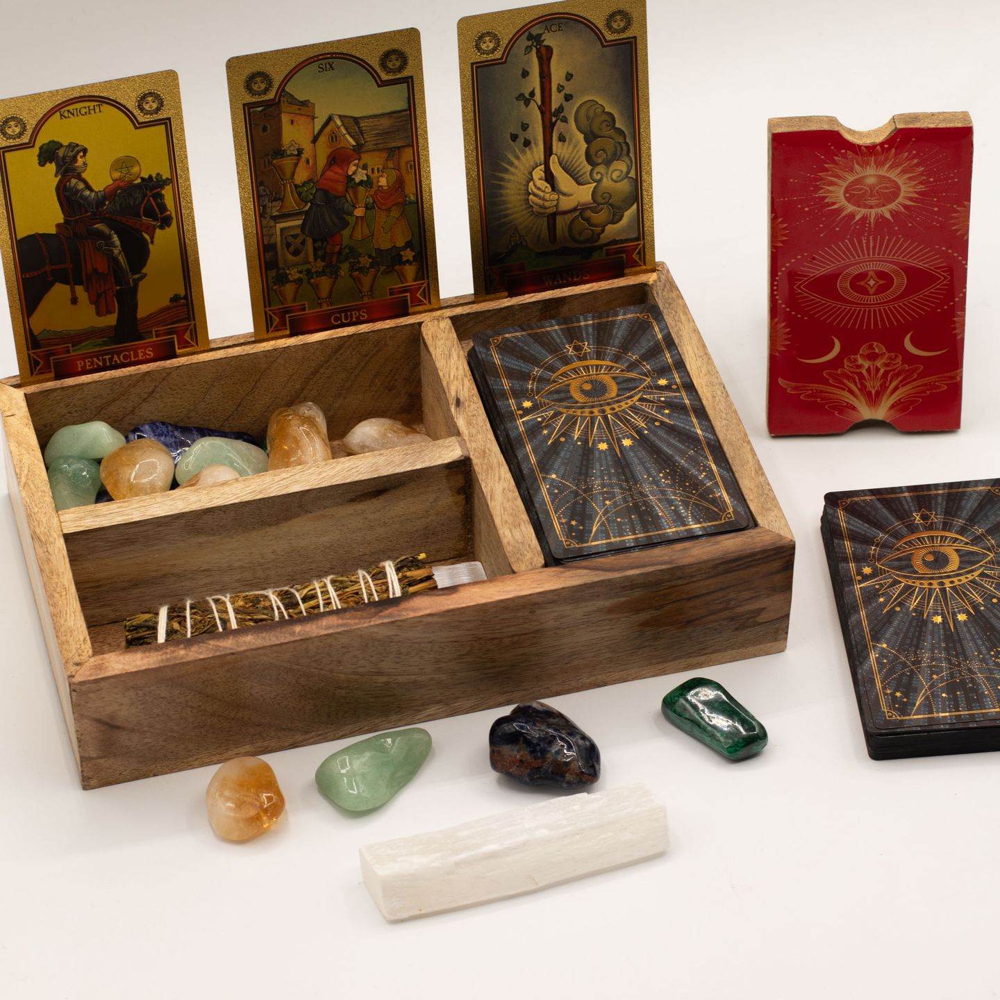 Boîtes à Cartes de Tarot avec Support de Cartes