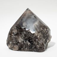 Pointes Polies en Vrac de Pierres Gemmes - Quartz fumé (environ 5 à 6 pièces)