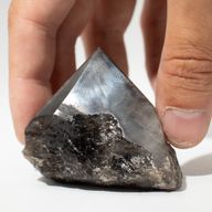 Pointes Polies en Vrac de Pierres Gemmes - Quartz fumé (environ 5 à 6 pièces)