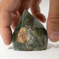 Pointes Polies en Vrac de Pierres Gemmes - Aventurine verte (environ 5-6 pièces)