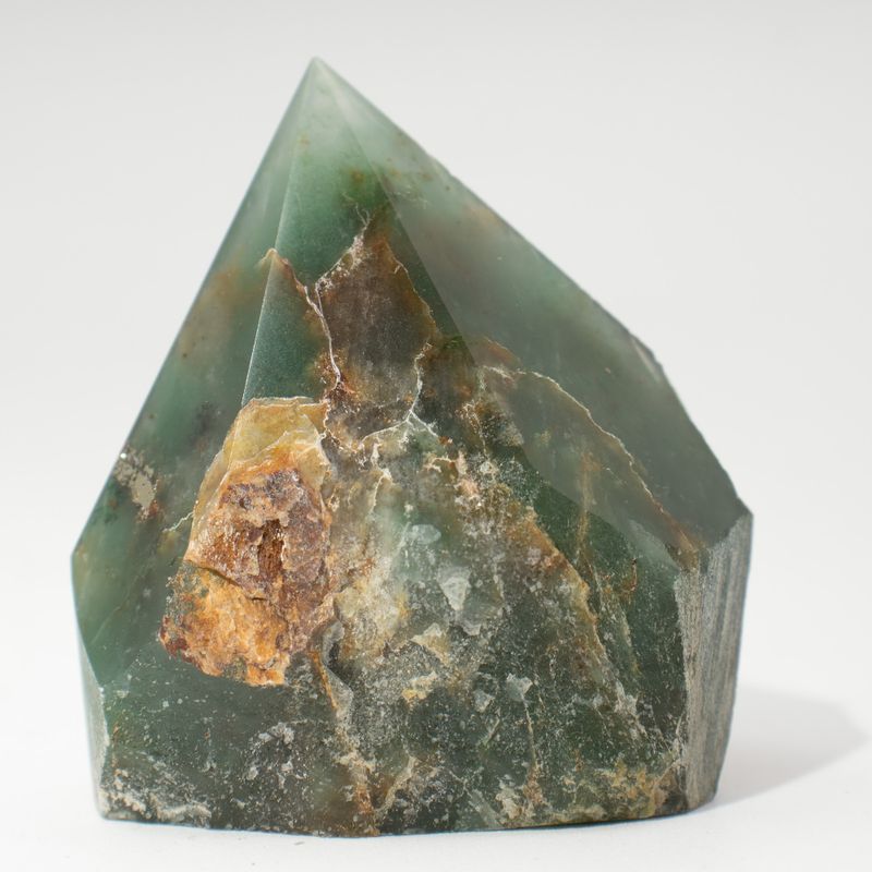 Pointes Polies en Vrac de Pierres Gemmes - Aventurine verte (environ 5-6 pièces)
