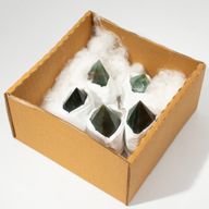 Pointes Polies en Vrac de Pierres Gemmes - Aventurine verte (environ 5-6 pièces)